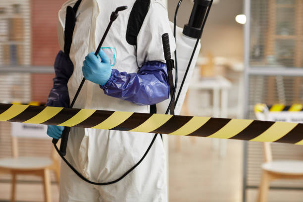 Professional Biohazard Cleanup technician working in Melbourne Beach, FL